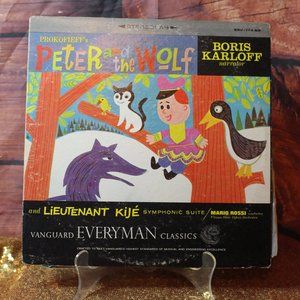 Boris Karloff, 1950s: Peter and the Wolf vintage